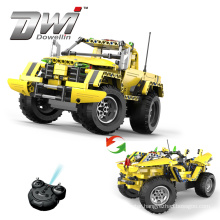 DWI Dowellin Remote Control Blocks Pickup Truck Car Toys DIY Electronic Toy Brick For Sale
